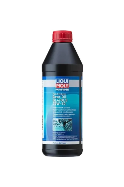 LIQUI MOLY Marine Tam Sentetik Dişli Yağı GL4/GL5 75W-90 1l (25071)