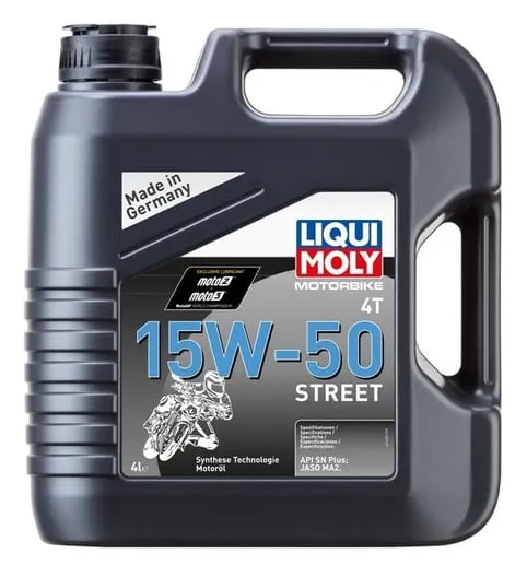 LIQUI MOLY 15W50 4T Street Motosiklet Motor Yağı 4 Litre (1689)