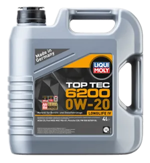 LIQUI MOLY 0W20 Motor Yağı Top Tec 6200 4 Litre (20788)