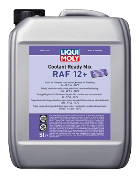 LIQUI MOLY Radyatör Antifrizi RAF 12+ (G12+) Kırmızı 5 l (8810)