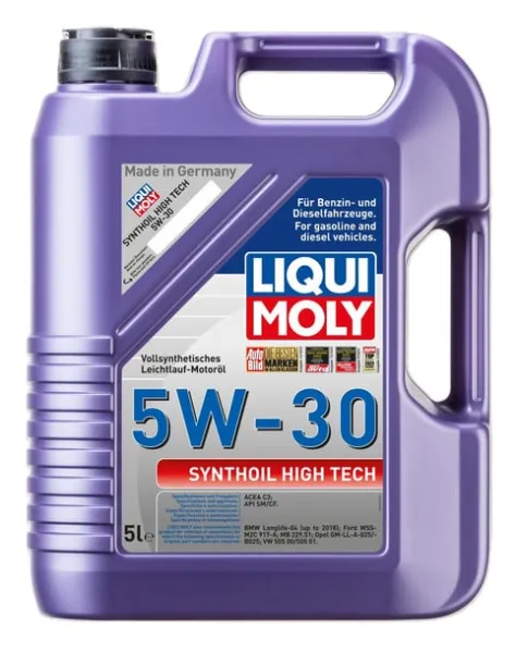 LIQUI MOLY 5W30 Synthoil High Tech Tam Sentetik Motor Yağı 5 Litre (20959)