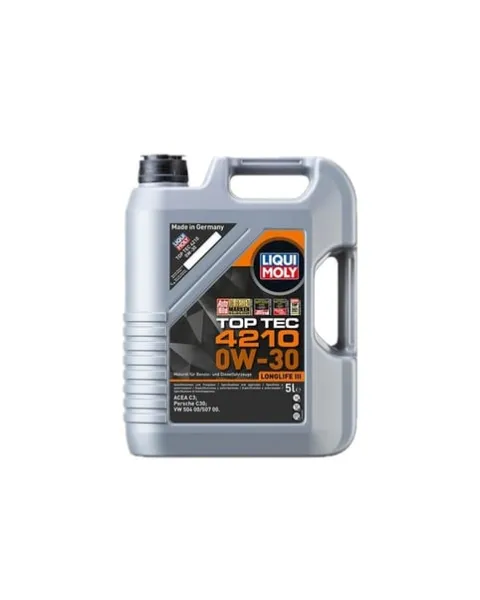 LIQUI MOLY 0W30 VW Motor Yağı Tam Sentetik TOP TEC 4210 5 Litre (21605)
