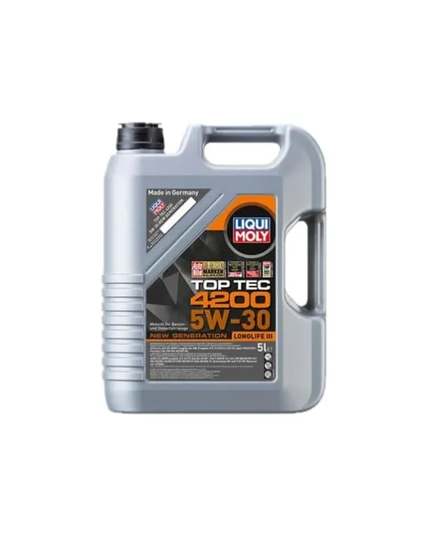 LIQUI MOLY 5W30 Motor Yağı Tam Sentetik TOP TEC 4200 5 Litre (8973)