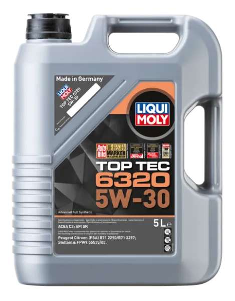 LIQUI MOLY Top Tec 6320 5W30 Motor Yağı 5 Litre (23167)