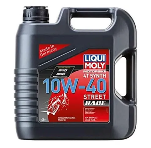 LIQUI MOLY 10W40 4T RACE Motosiklet Tam Sentetik Motor Yağı 4 Litre (20754)