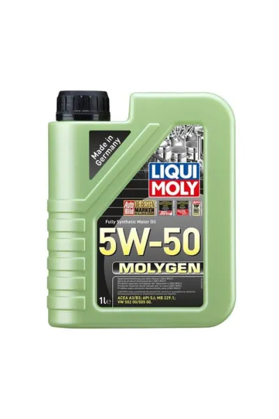 LIQUI MOLY 5W50 Tam Sentetik Motor Yağı Molygen New Generation 1 Litre (2542)