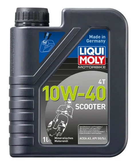 LIQUI MOLY 10W40 4T Basic Scooter Motosiklet Motor Yağı 1 Litre (1618)