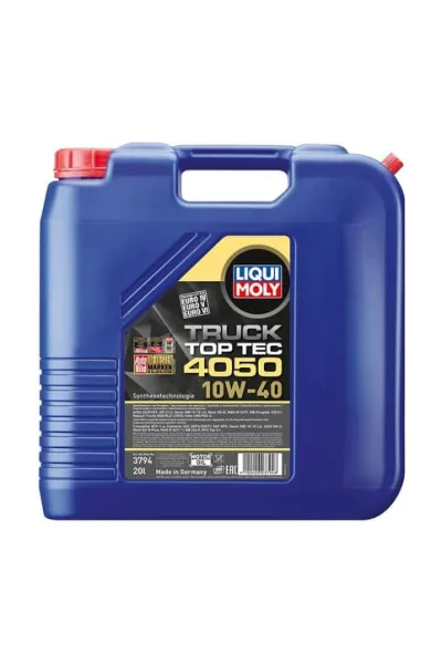 LIQUI MOLY 10W40 Top Tec Truck 4050 Motor Yağı 20 Litre (3794)