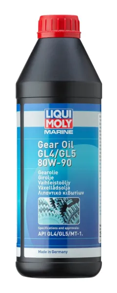 LIQUI MOLY Marine Dişli Yağı GL4/GL5 80W-90 1L (25069)