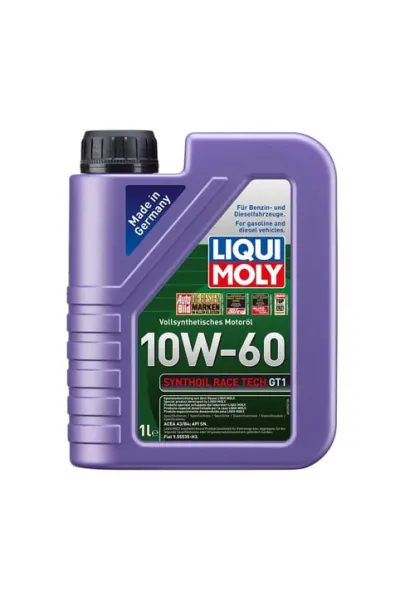 LIQUI MOLY 10W60 Motor Yağı Synthoil Race Tech GT1 1 Litre (8908)