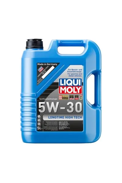 LIQUI MOLY 5W30 Motor Yağı DPF'li Sentetik LONGTIME HIGH TECH 5 Litre (9507)